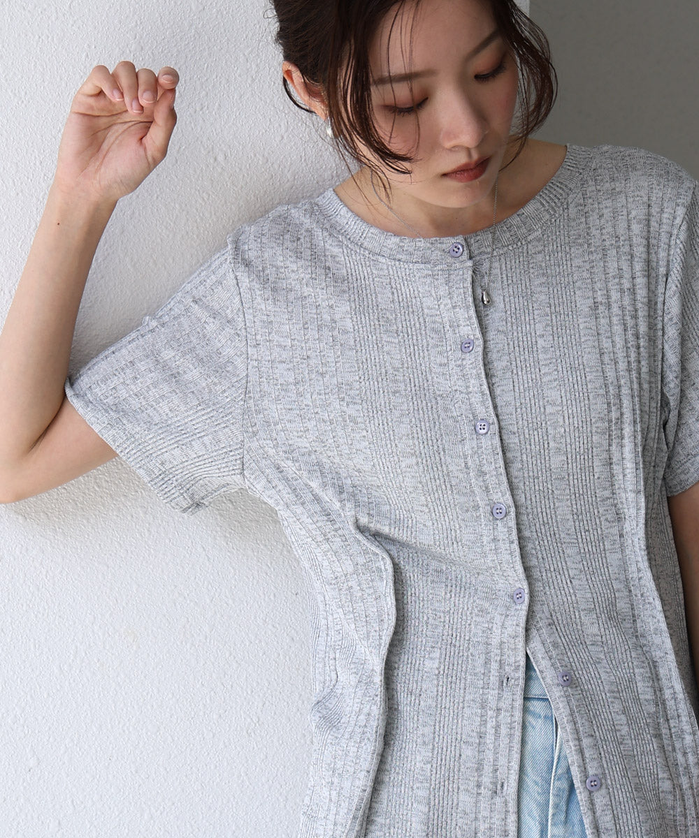 レイヤード風2WAYトップス