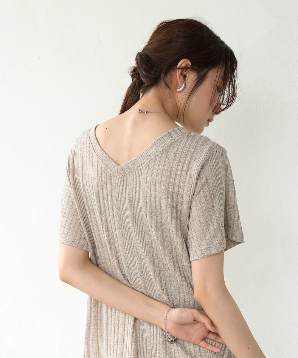 レイヤード風2WAYトップス