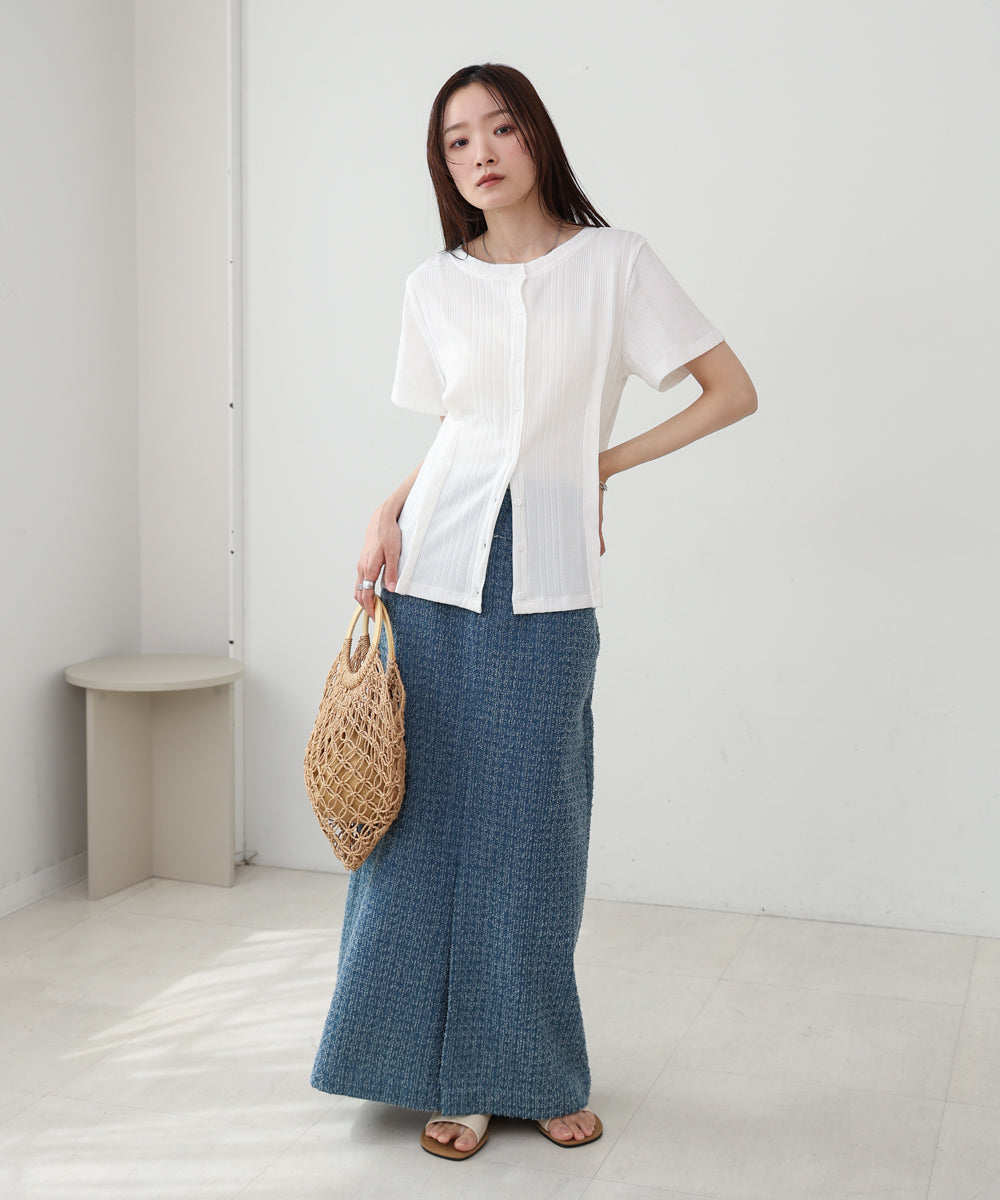 レイヤード風2WAYトップス