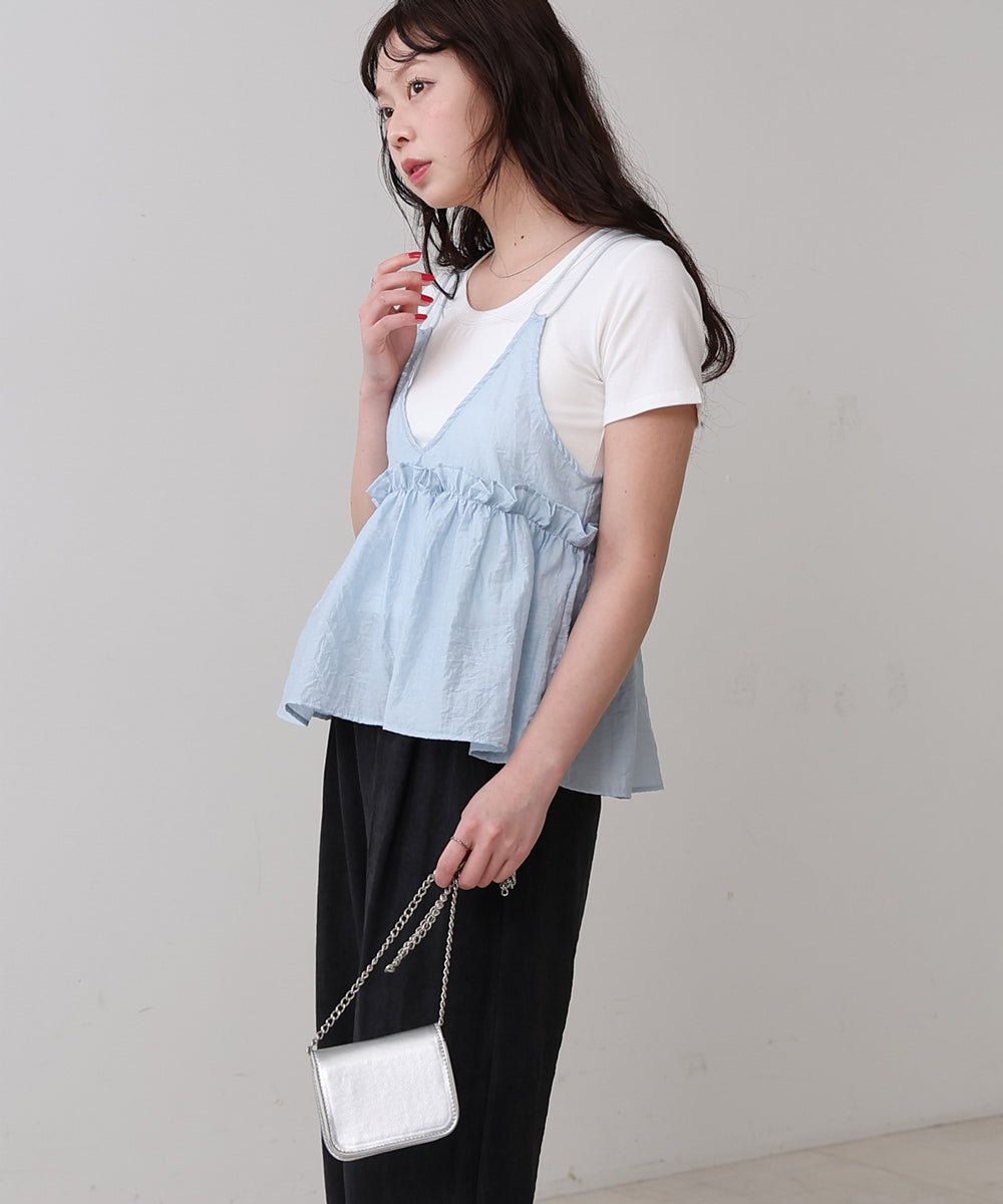 ラウンドヘムベーシックTシャツ