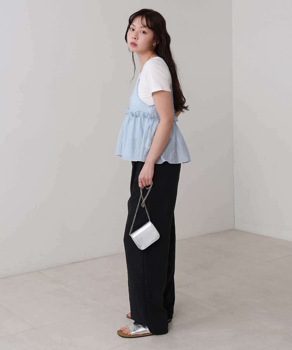 ラウンドヘムベーシックTシャツ