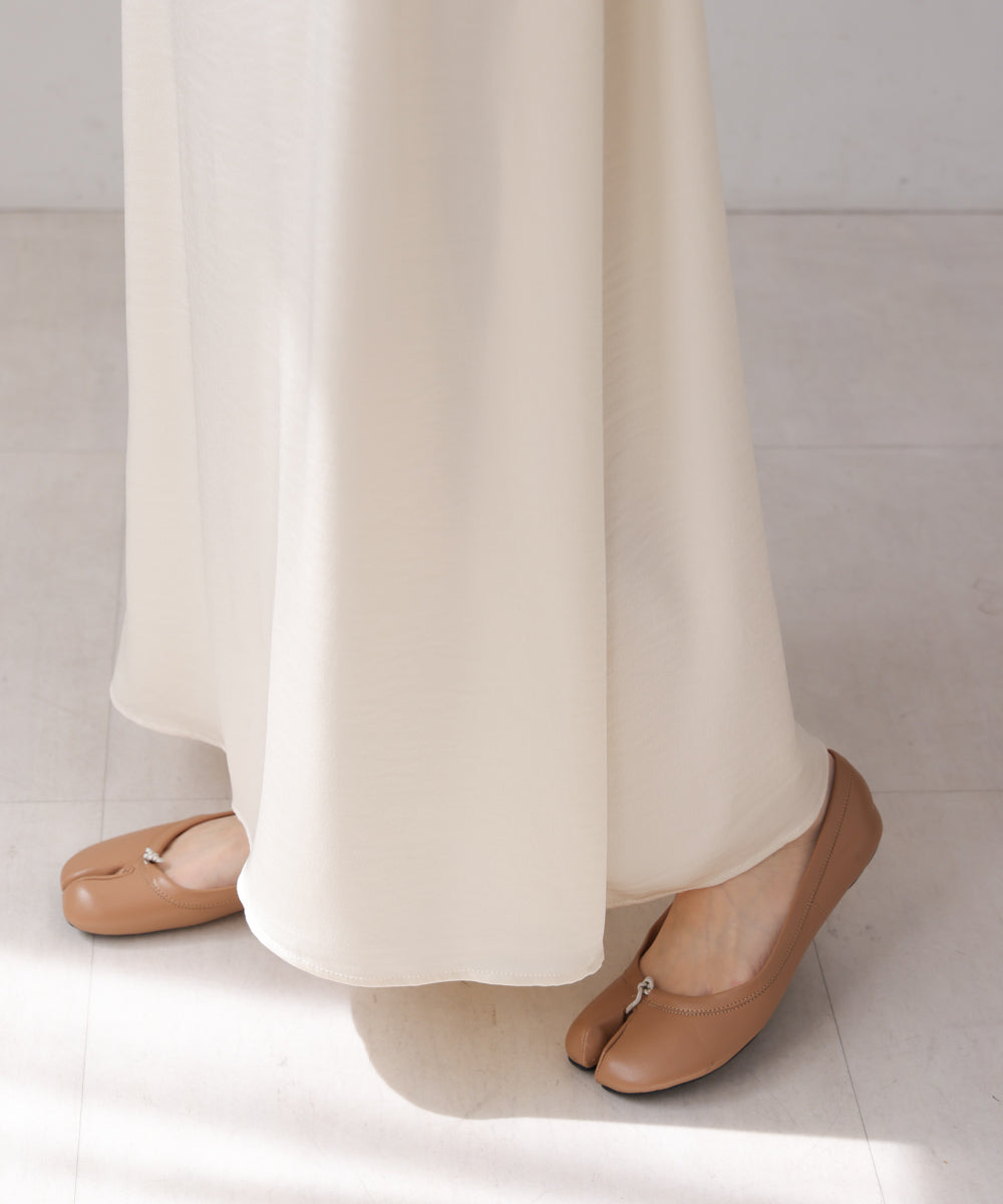 リボンサテンキャミワンピース