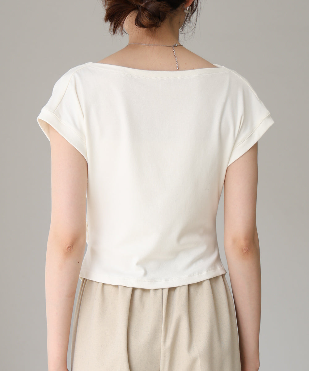 ドレープコンパクトトップス