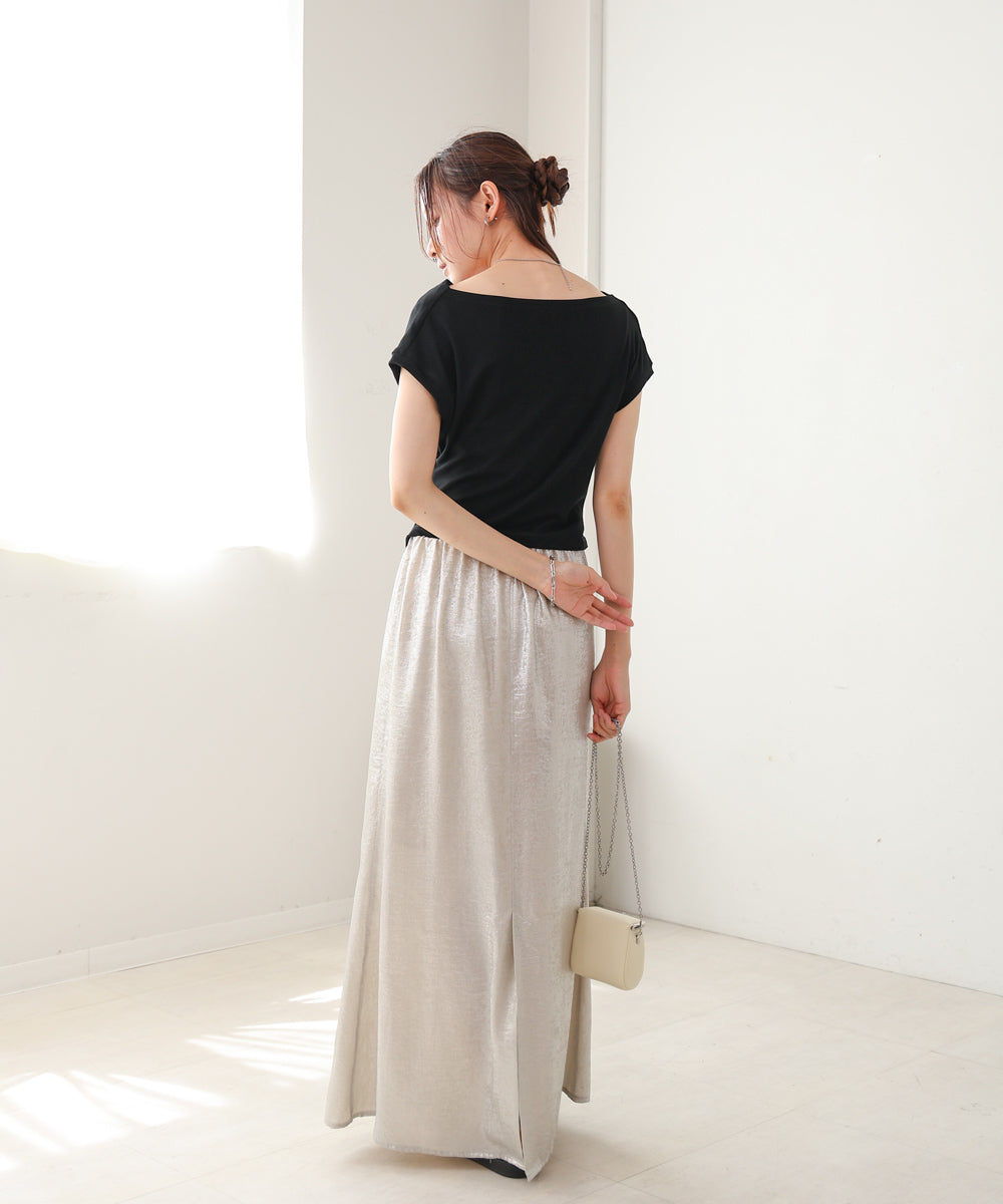 ドレープコンパクトトップス