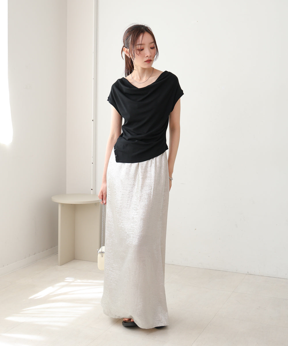 ドレープコンパクトトップス