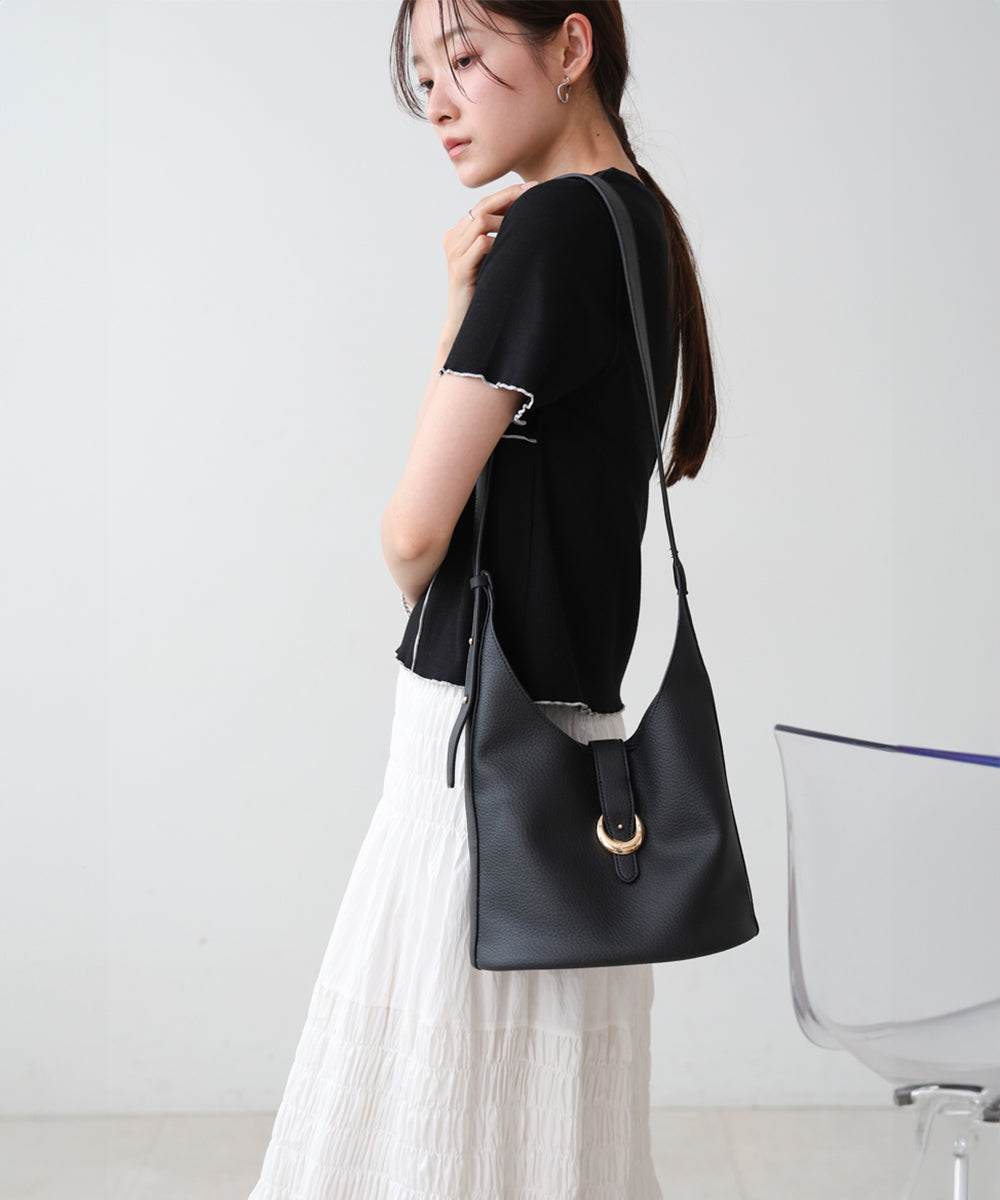 ポーチ付きサイドベルトバッグ