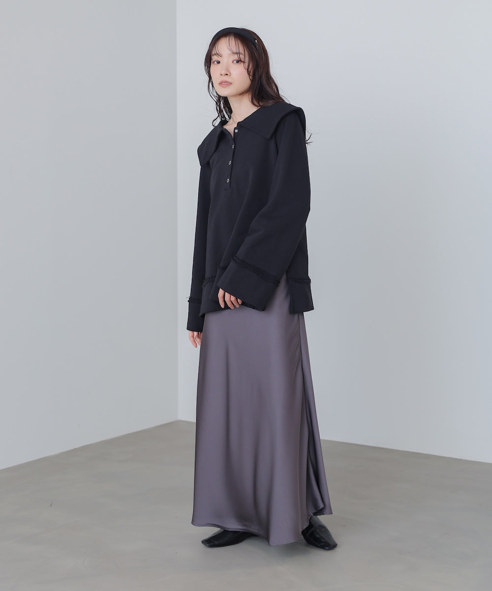 【選べるサイズ展開】サテンナロースカート