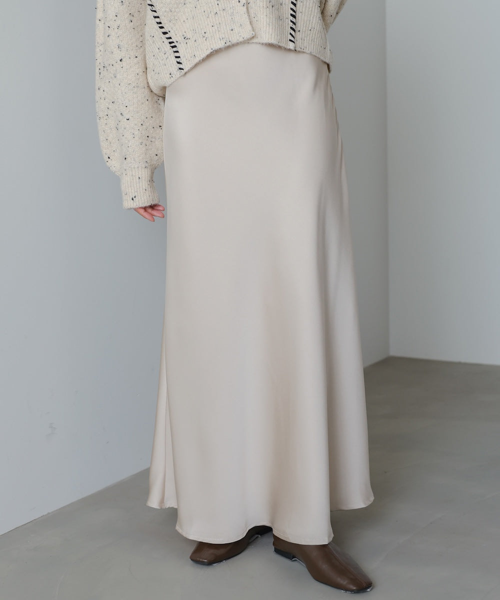 【選べるサイズ展開】サテンナロースカート