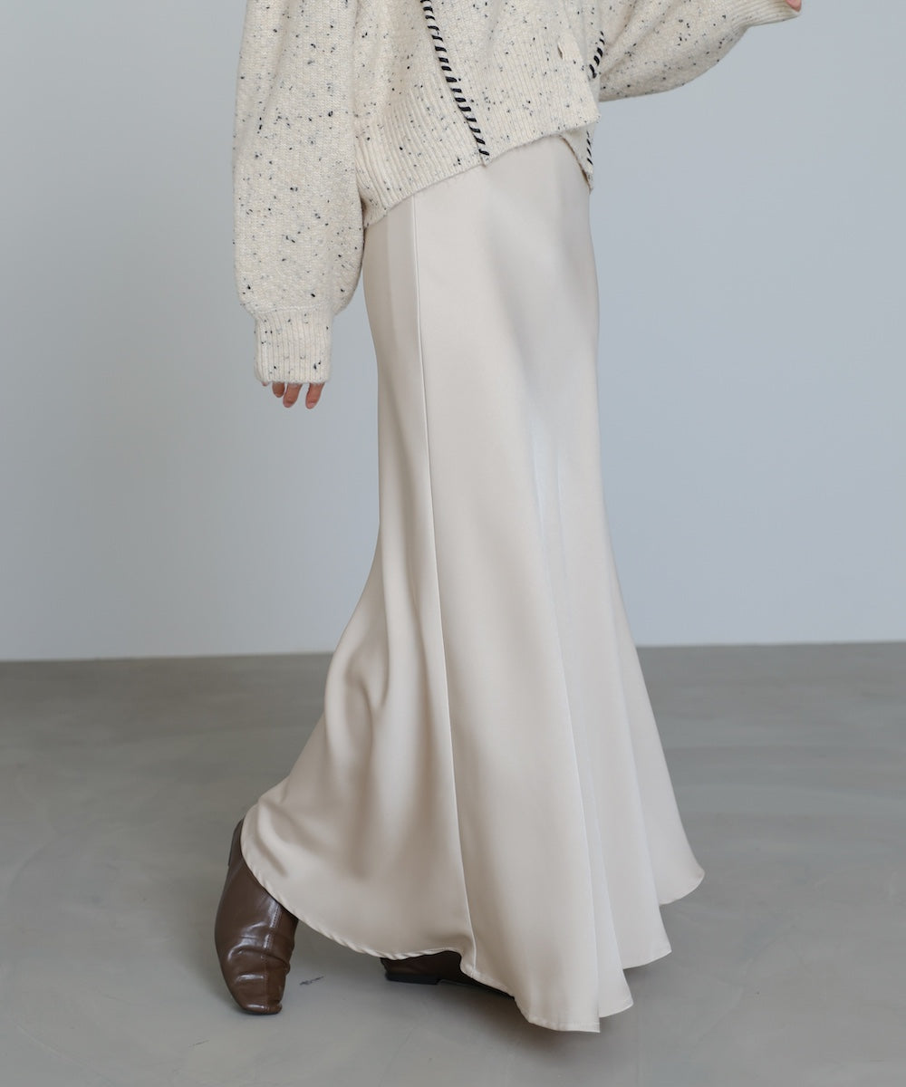 【選べるサイズ展開】サテンナロースカート