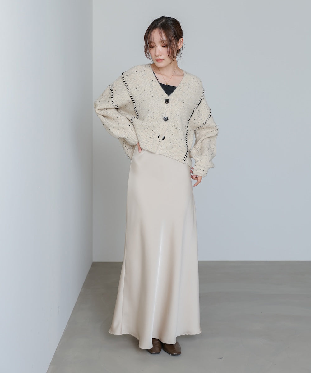 【選べるサイズ展開】サテンナロースカート