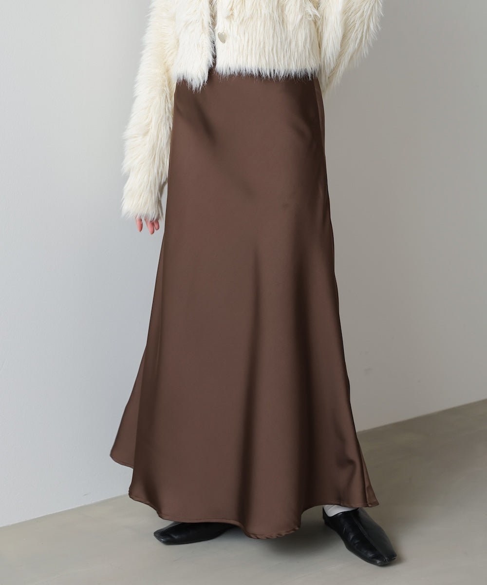【選べるサイズ展開】サテンナロースカート