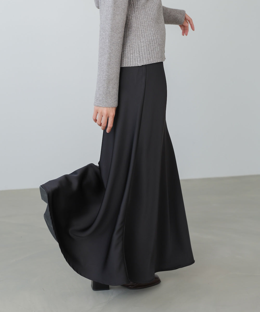 【選べるサイズ展開】サテンナロースカート
