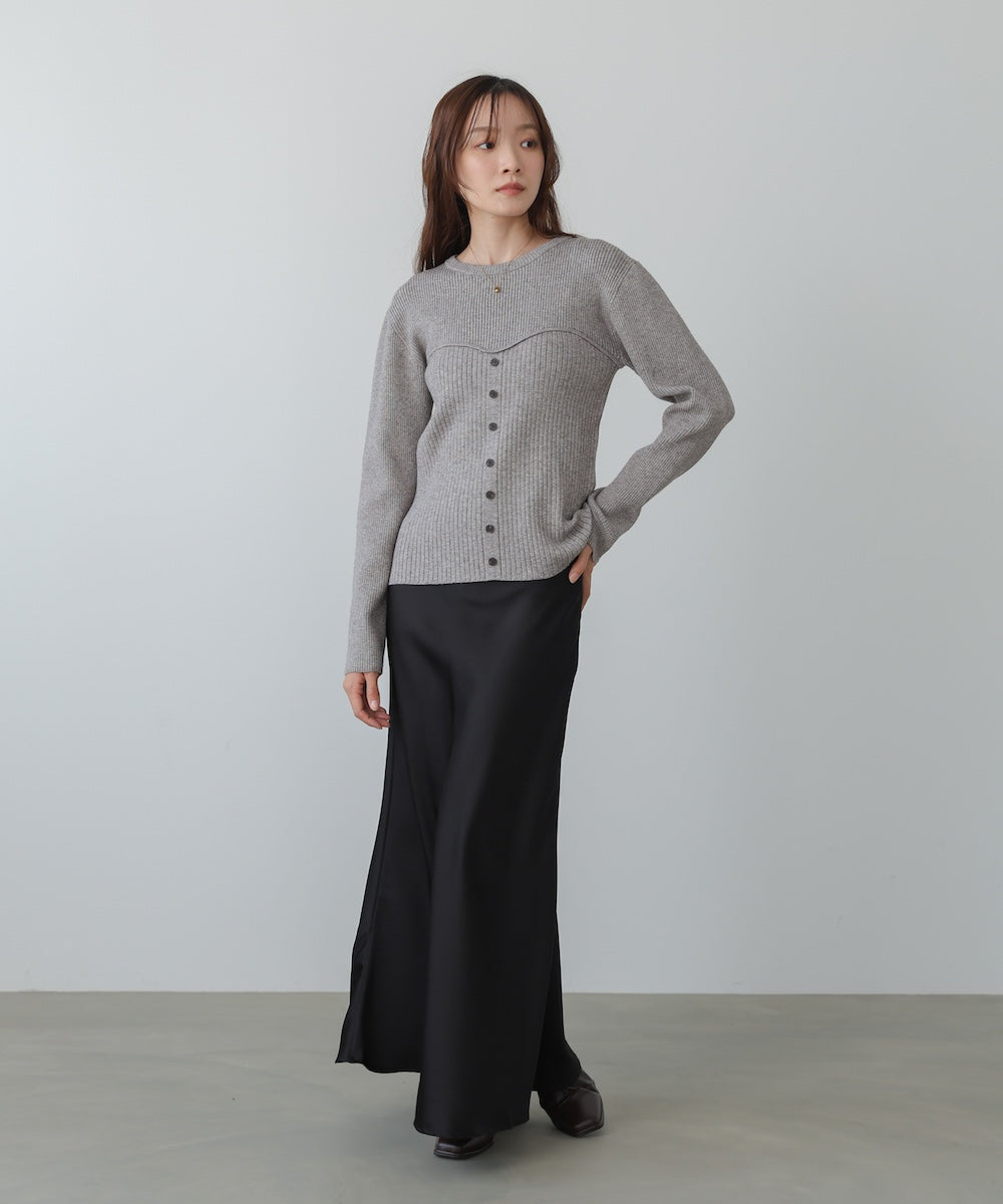 【選べるサイズ展開】サテンナロースカート