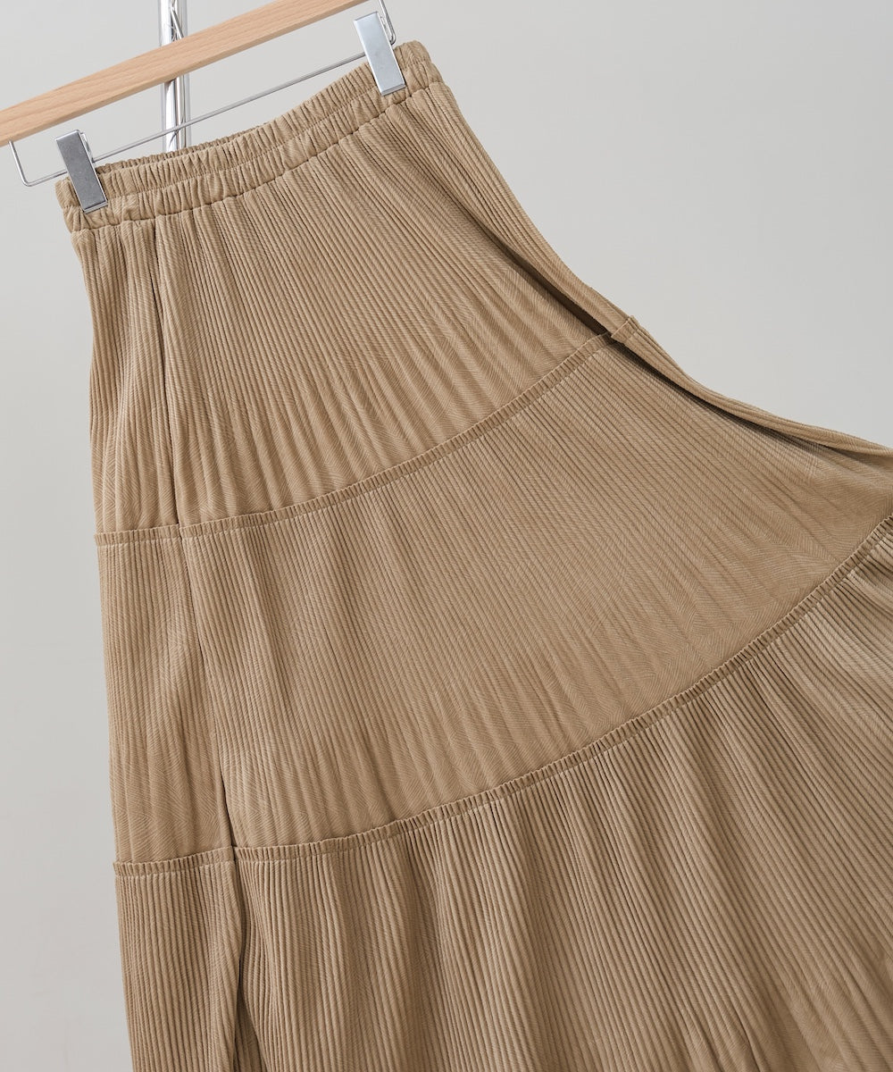 ベロアプリーツスカート