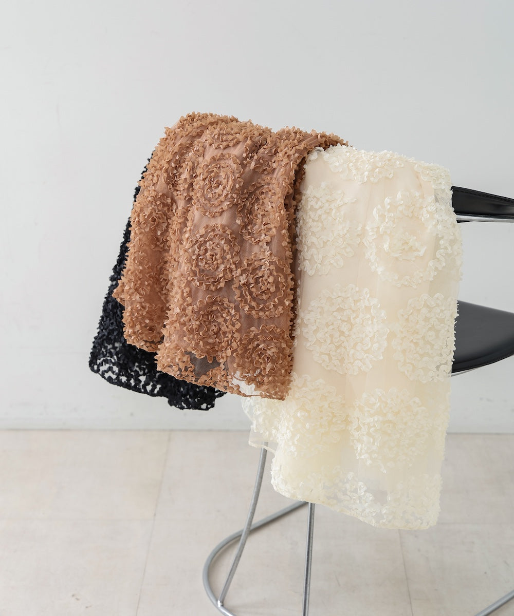 サークルレーススカート