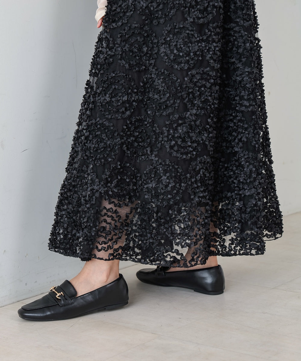 サークルレーススカート