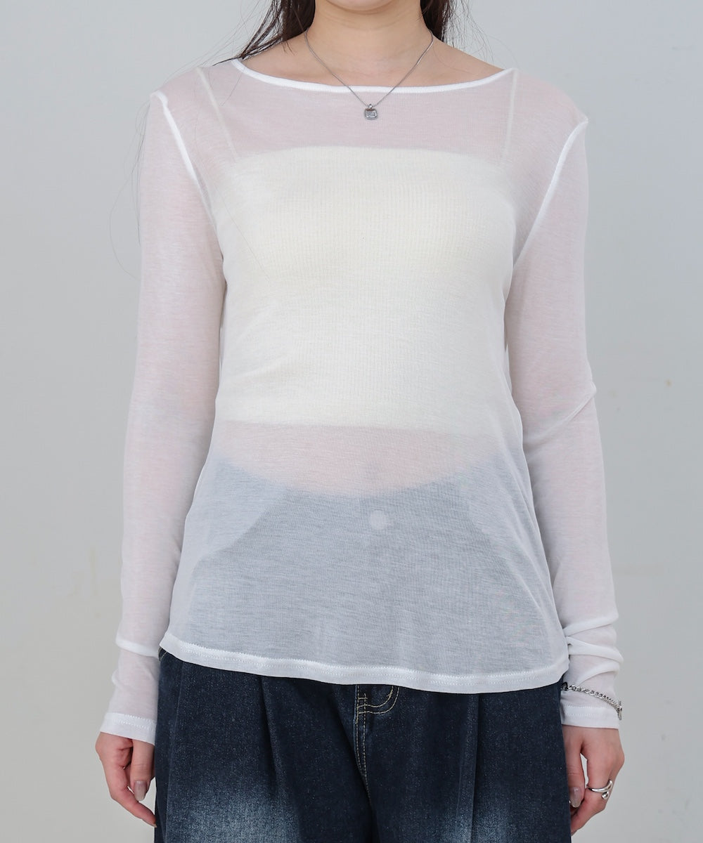 バックドレープデザイントップス