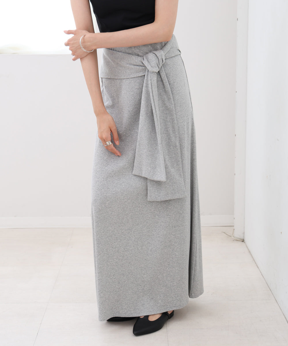 レイヤードデザイン スウェットスカート