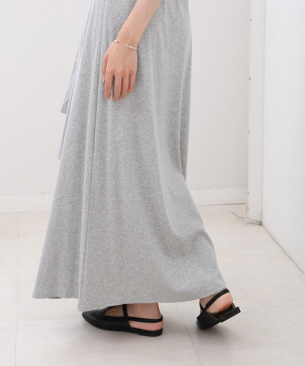 レイヤードデザイン スウェットスカート