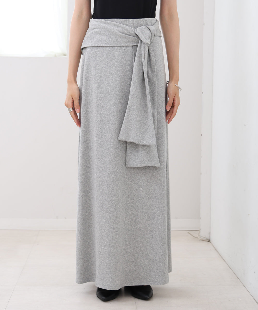 レイヤードデザイン スウェットスカート