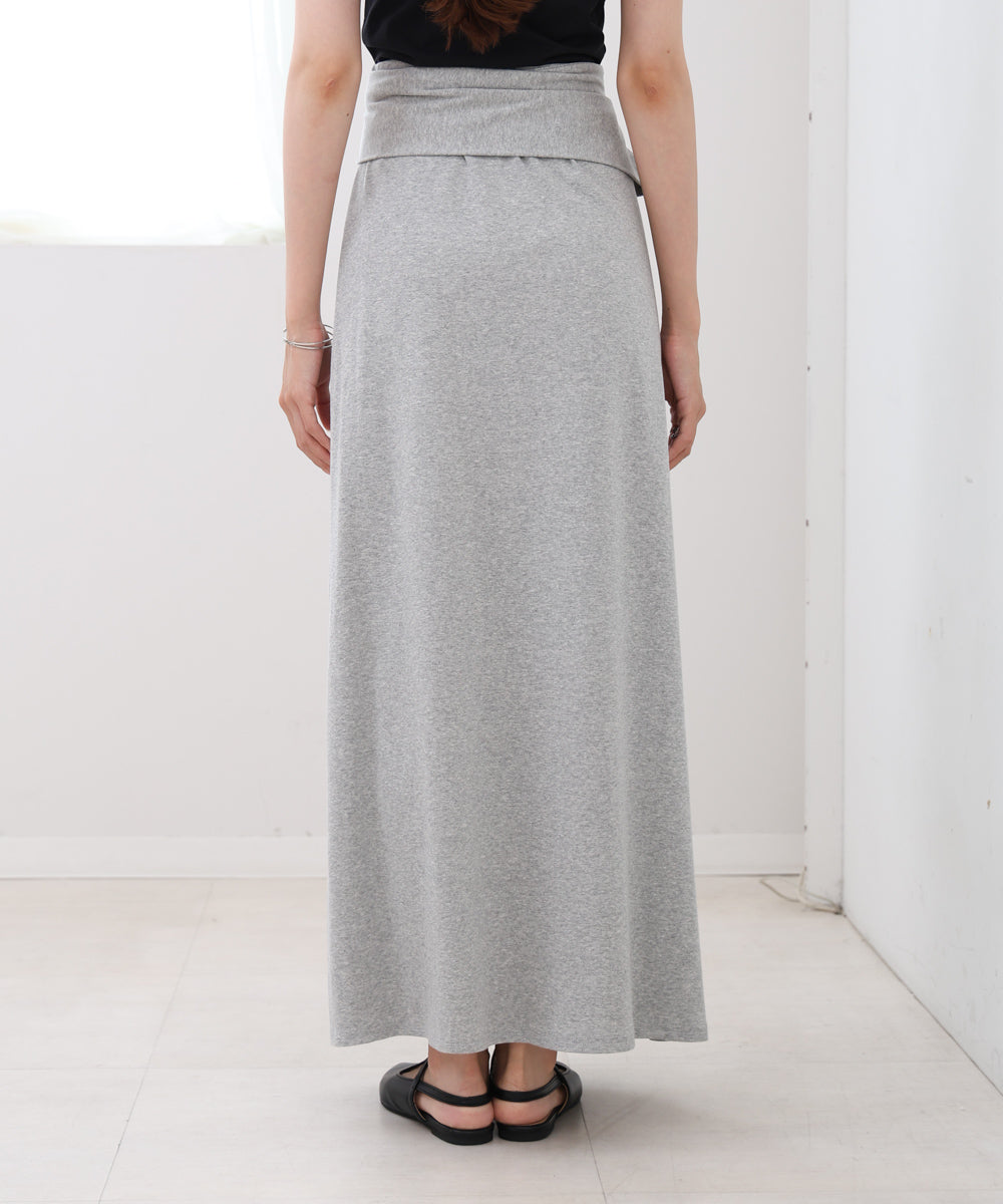 レイヤードデザイン スウェットスカート