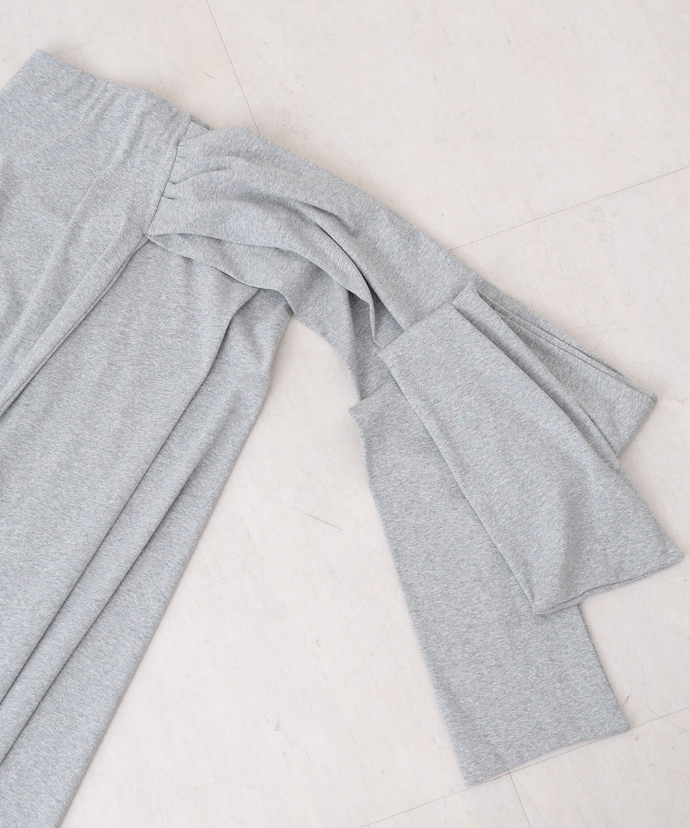 レイヤードデザイン スウェットスカート