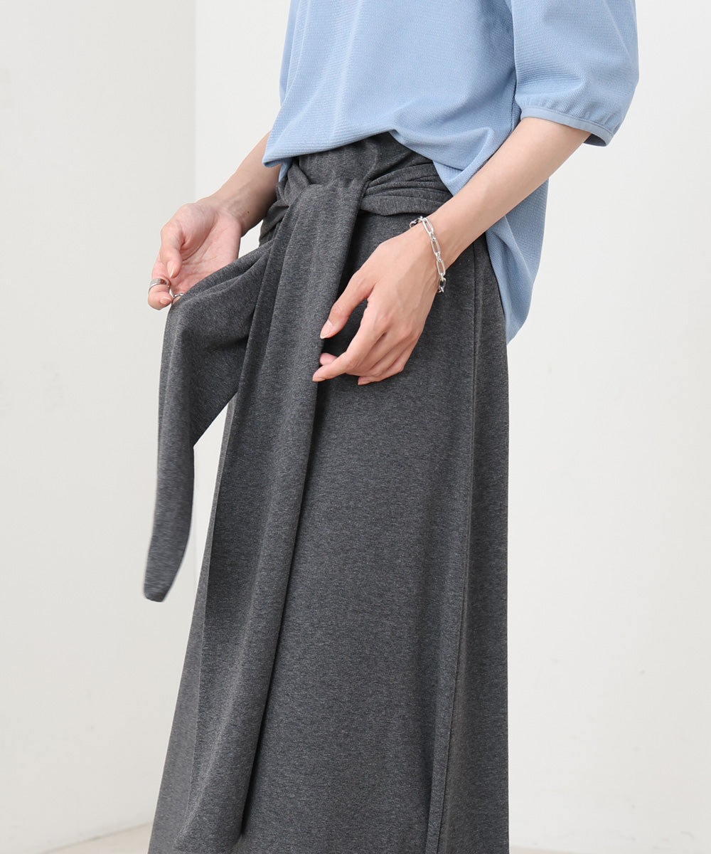 レイヤードデザイン スウェットスカート