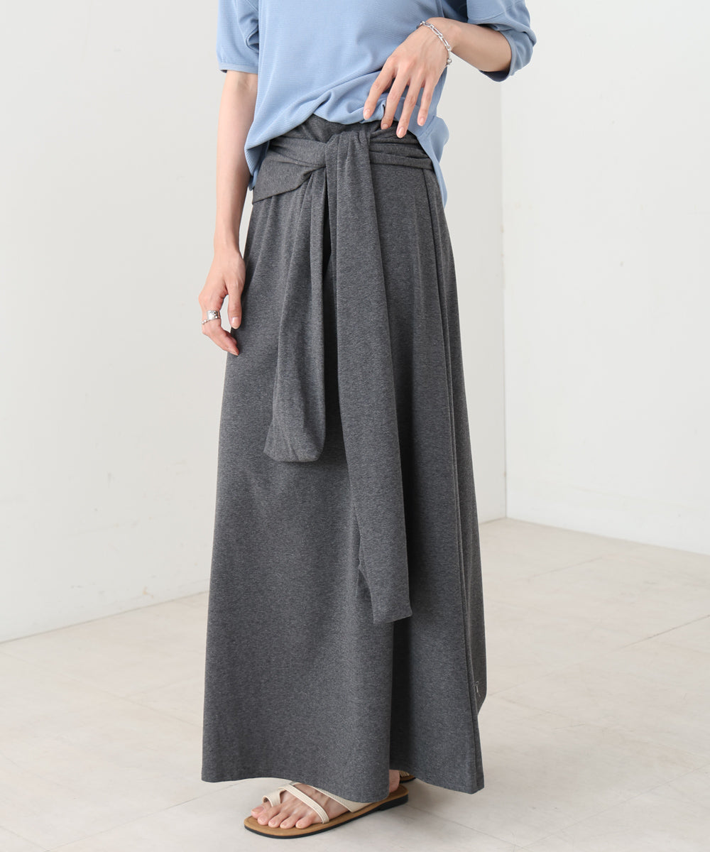 レイヤードデザイン スウェットスカート