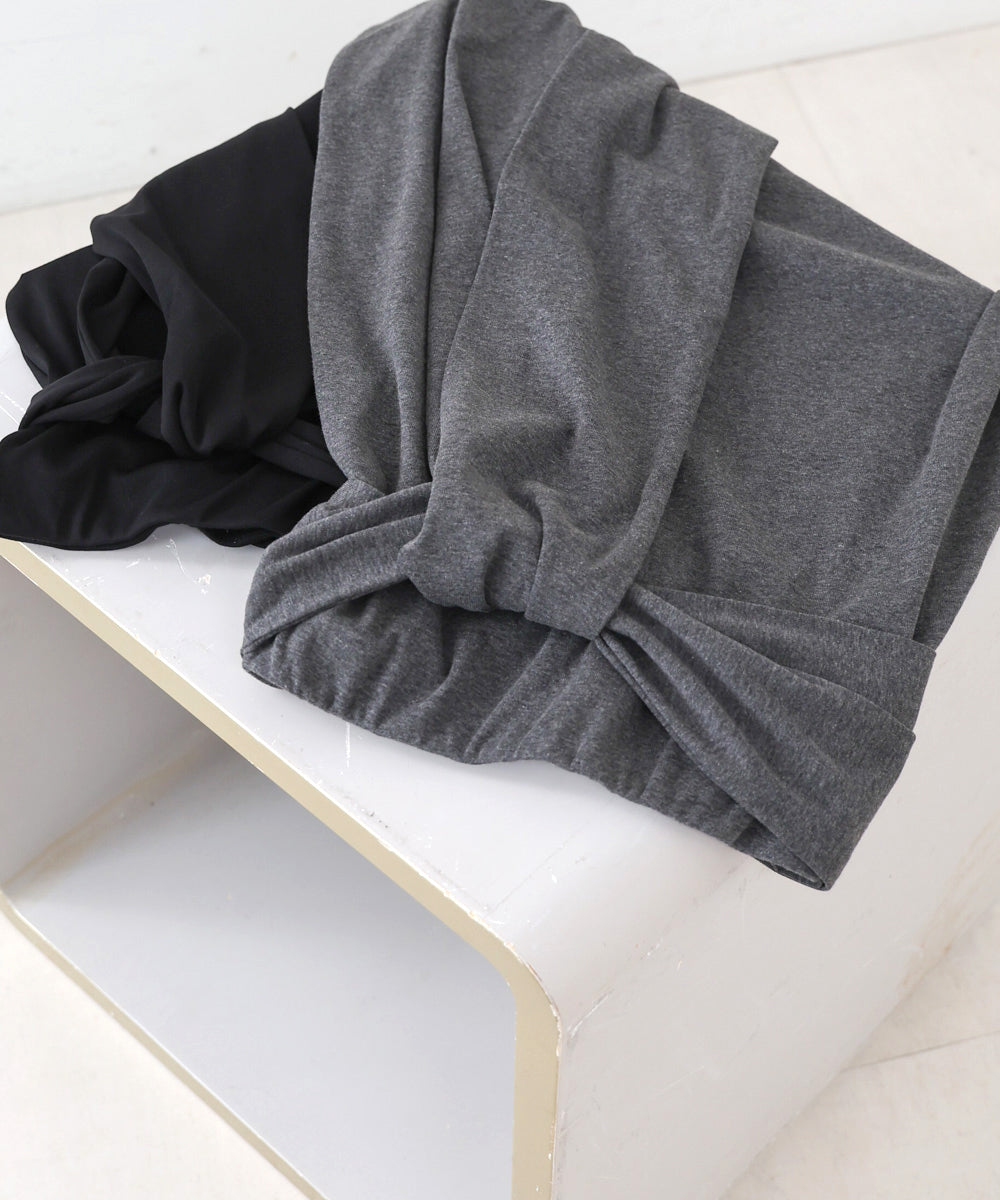 レイヤードデザイン スウェットスカート