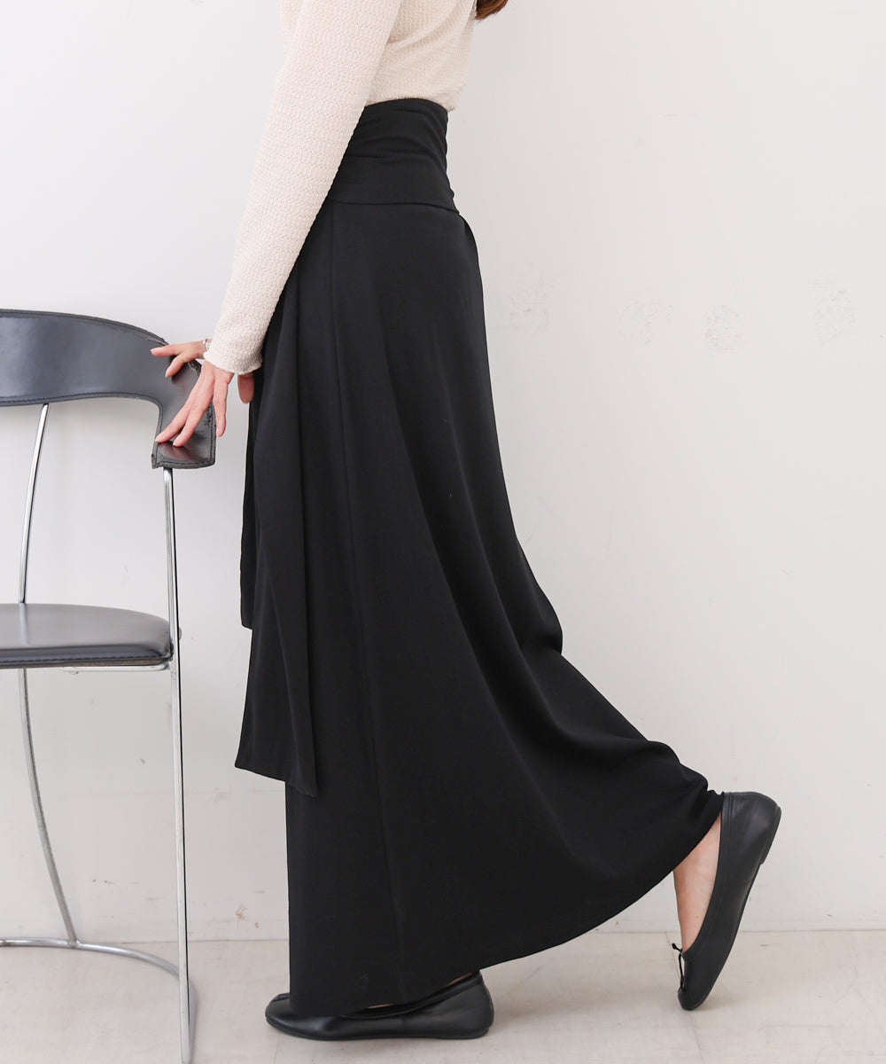 レイヤードデザイン スウェットスカート