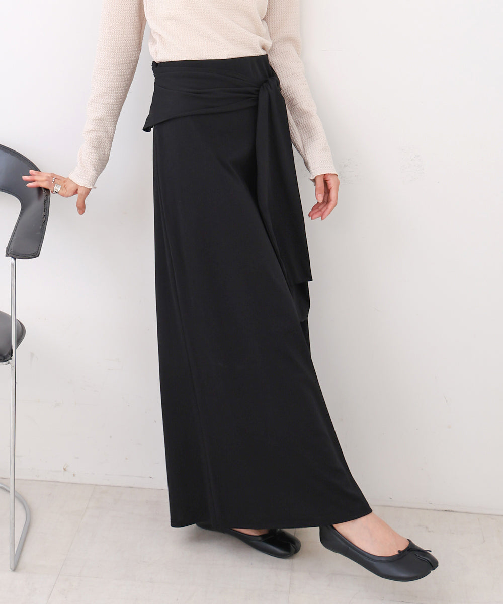 レイヤードデザイン スウェットスカート