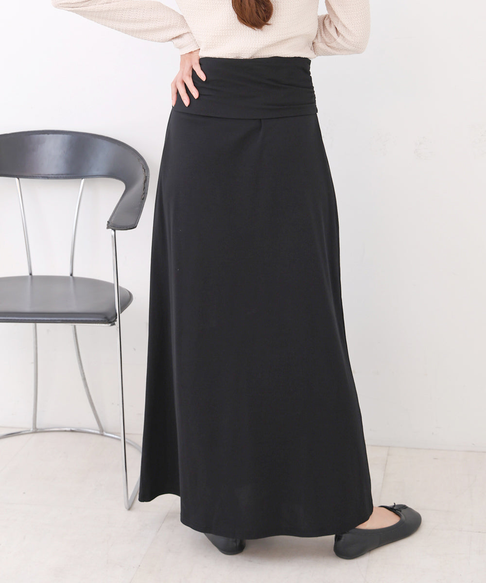 レイヤードデザイン スウェットスカート