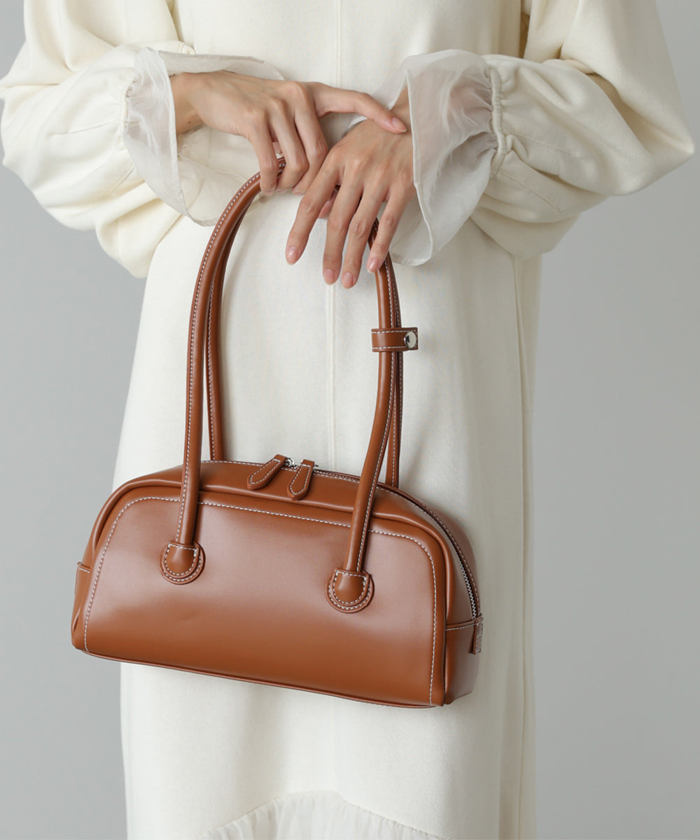 スクエアボストンバッグ