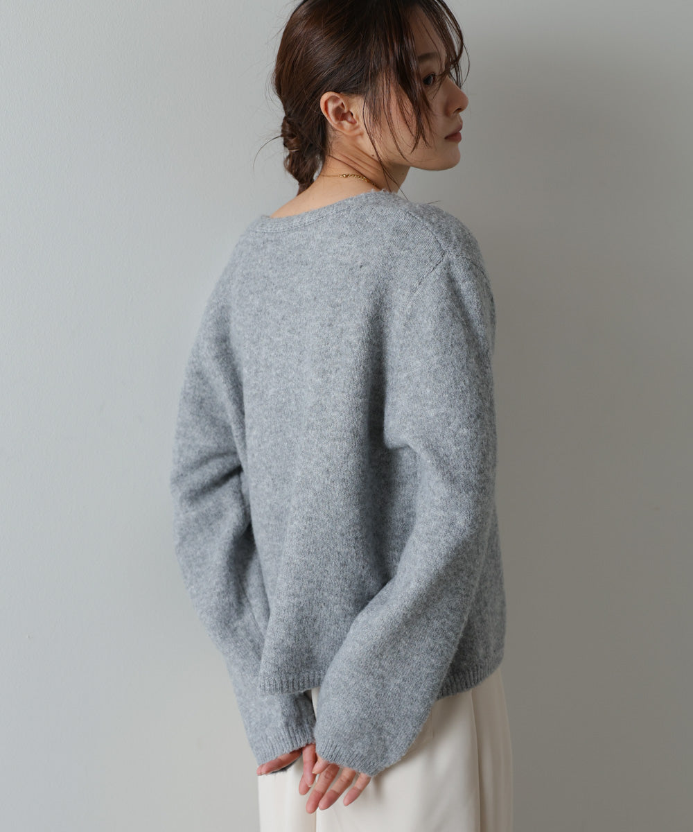 ニットレースキャミ+ニットカーディガンSET