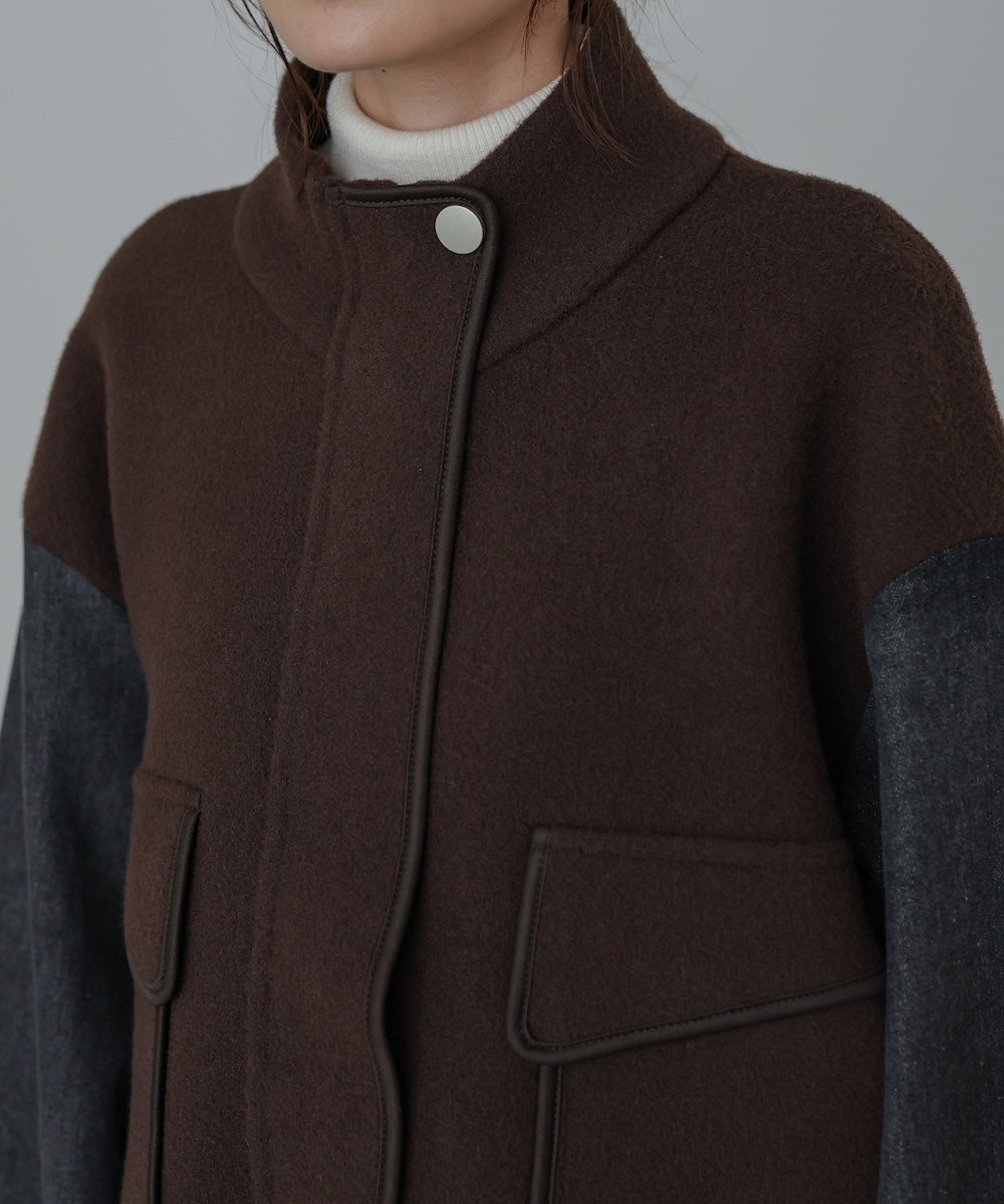 デニムコンビジャケット