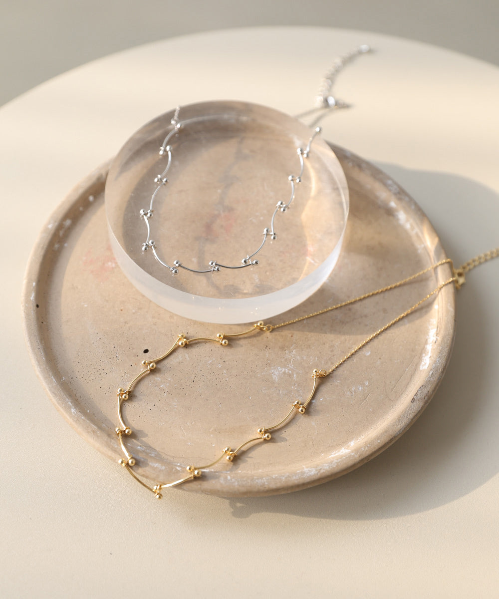 ブランチドットネックレス