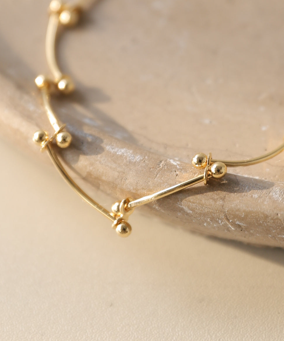 ブランチドットネックレス