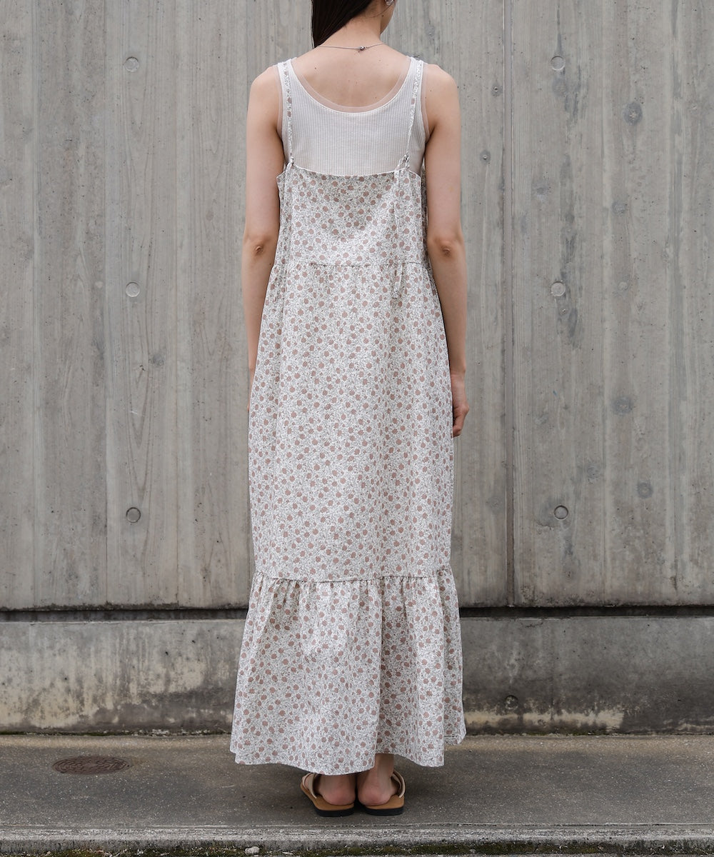 花柄キャミワンピース