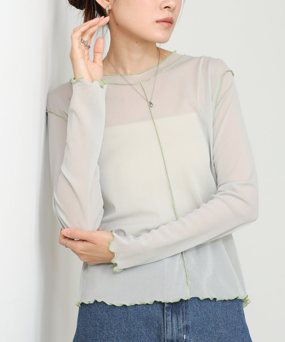 シアーメロートップス