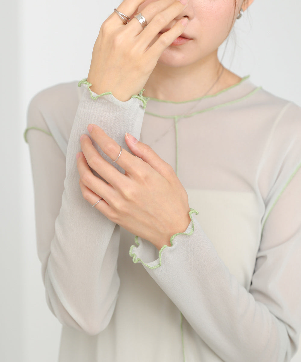 シアーメロートップス