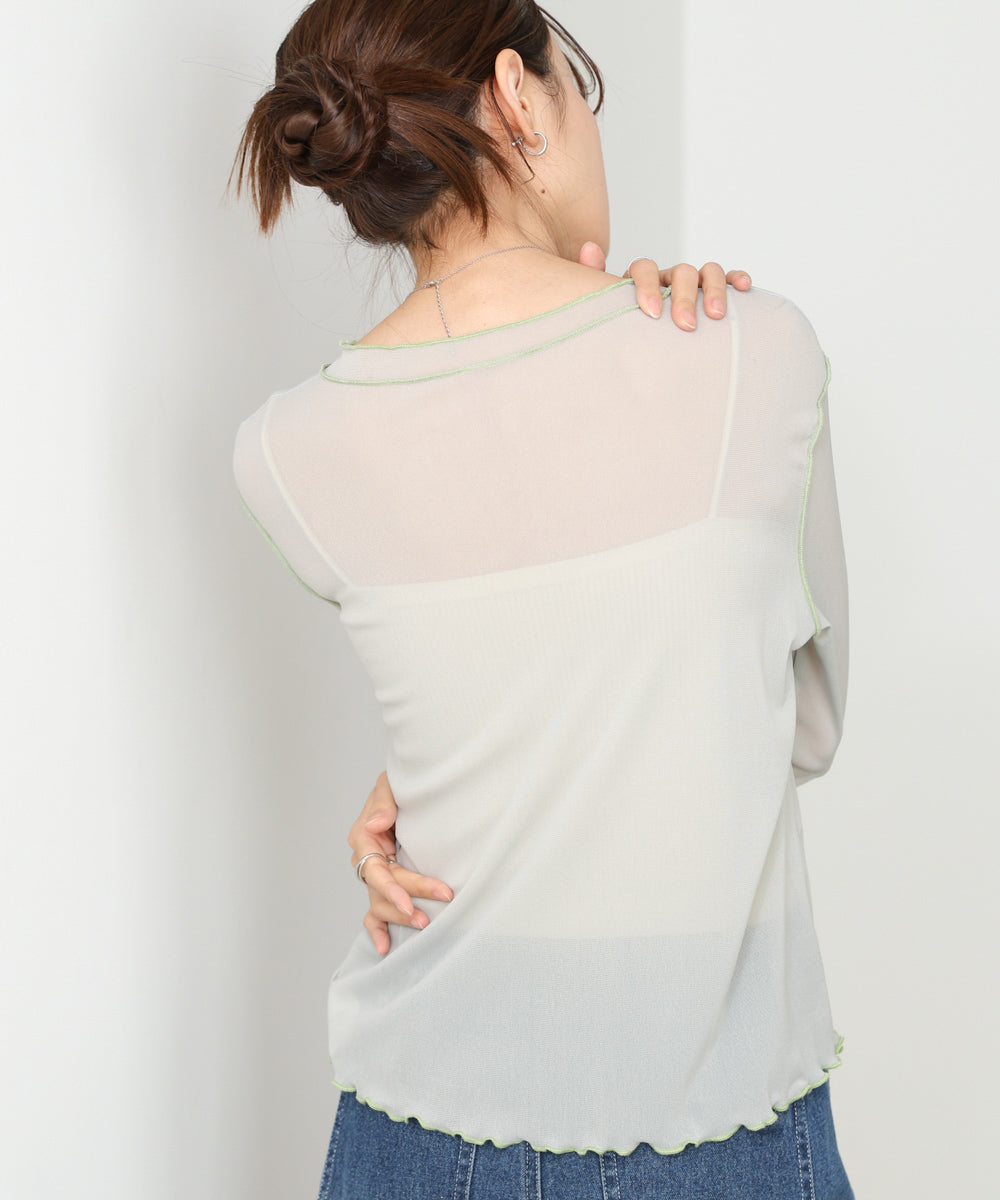 シアーメロートップス