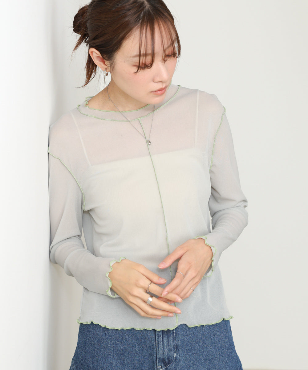 シアーメロートップス