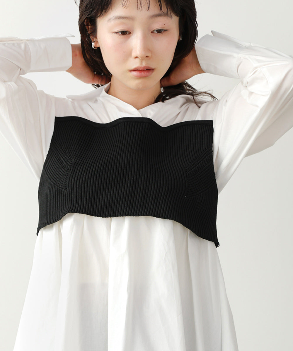 ビスチェドッキングブラウス