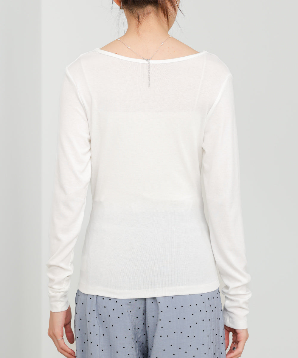 カシュクールレイヤードTOPS