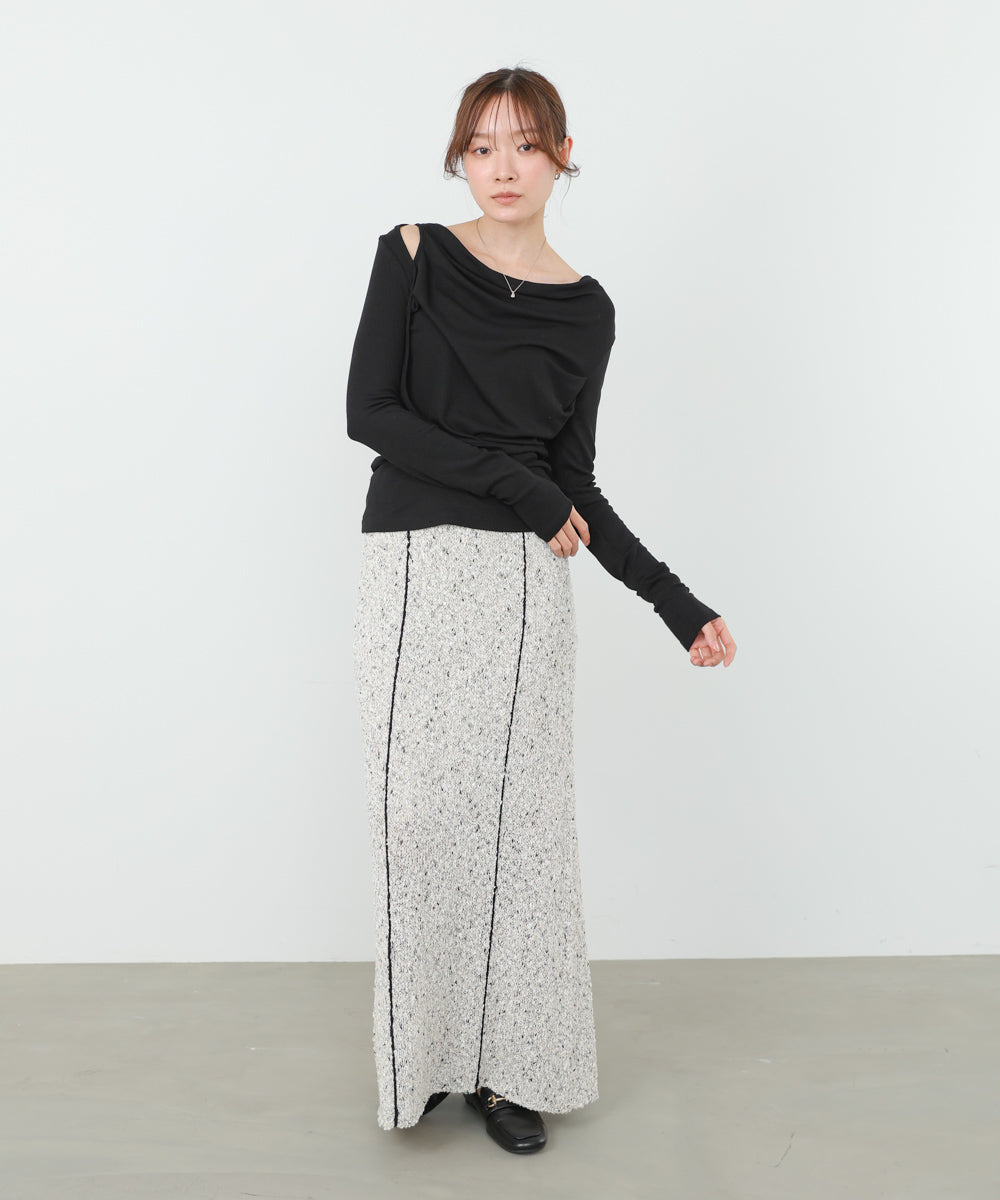 カシュクールレイヤードTOPS