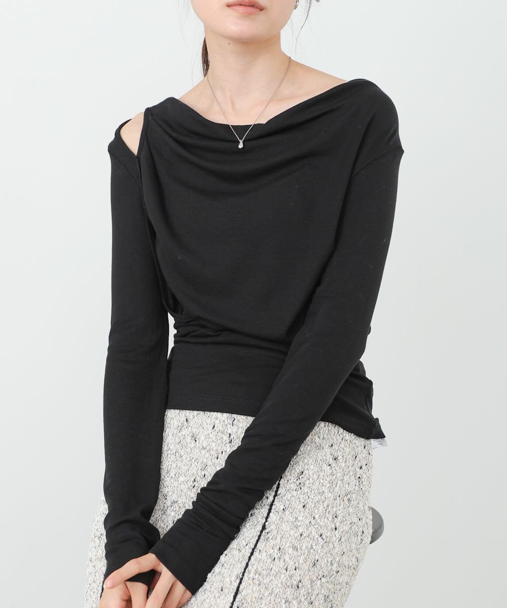 カシュクールレイヤードTOPS