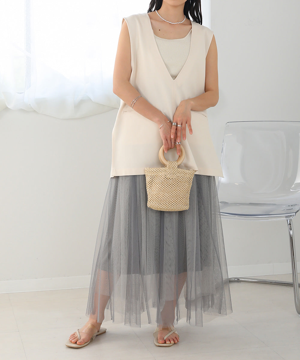 3WAY REVERSIBLE TULLE SKIRT