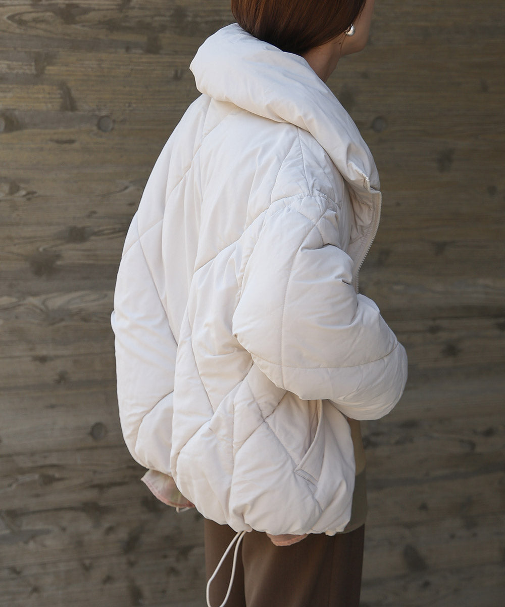 stand neck Quilted outerwear