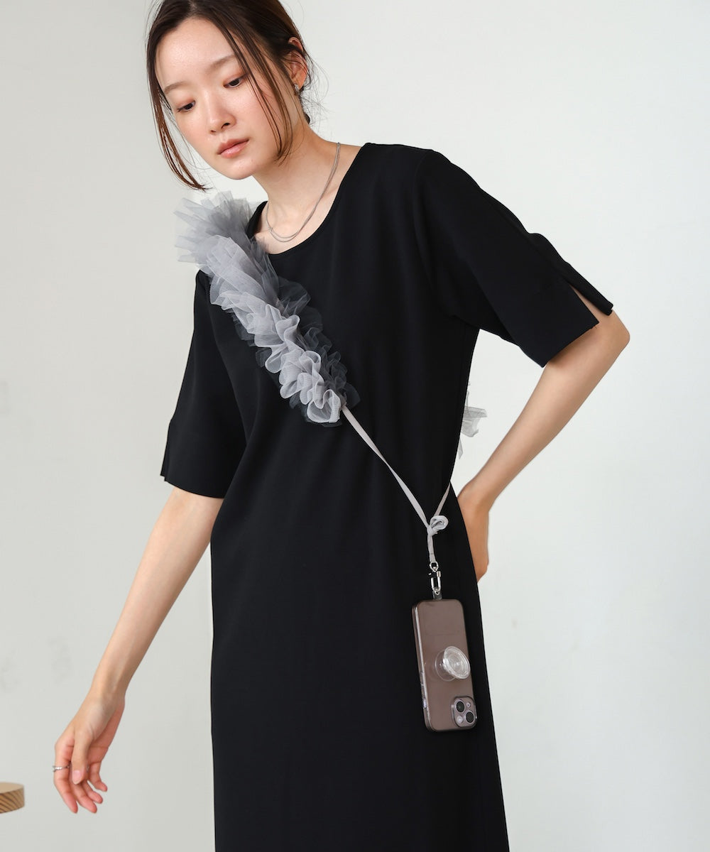 shoulder tulle smartphone strap