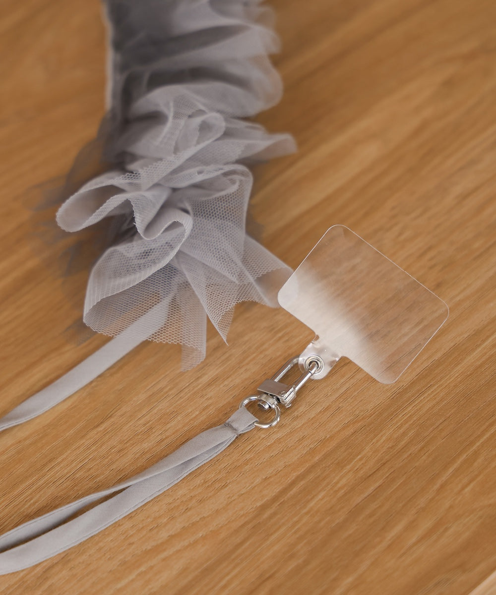 shoulder tulle smartphone strap